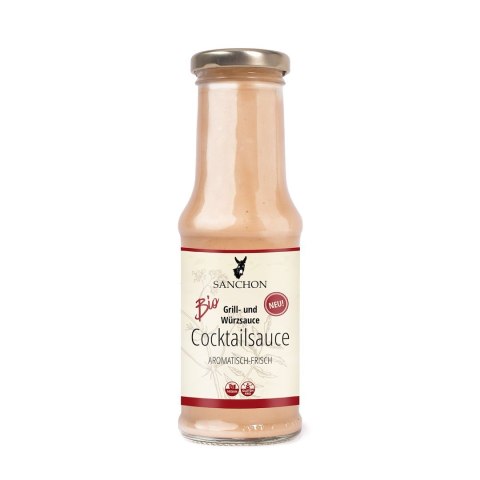 SOS KOKTAJLOWY BEZGLUTENOWY BIO 210 ml - SANCHON SANCHON (sosy, przyprawy w płynie) SOS KOKTAJLOWY BEZGLUTENOWY BIO 210 ml - SANCHON SANCHON (sosy, przyprawy w płynie)