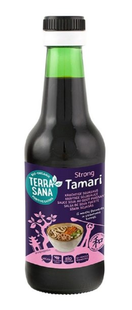 SOS SOJOWY TAMARI MOCNY BEZGLUTENOWY BIO 250 ml - TERRASANA TERRASANA (kremy, makarony, sosy sojowe, inne)