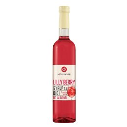 SYROP DO DRINKÓW I KOKTAJLI LILLY BERRY BIO 500 ml - HOLLINGER HOLLINGER (soki, nektary, napoje, syropy)