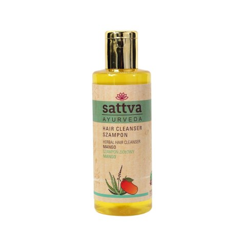 SZAMPON DO WŁOSÓW ZIOŁOWY MANGO 210 ml - SATTVA (AYURVEDA) SATTVA (kadzidła, kosmetyki)