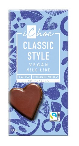TABLICZKA KAKAOWA FAIR TRADE BIO 80 g - ICHOC (VIVANI) ICHOC (czekolady wegańskie)