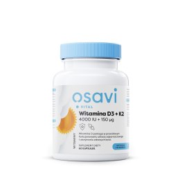 WITAMINA K2 + D3 BEZGLUTENOWA 60 KAPSUŁEK - OSAVI OSAVI (suplementy)