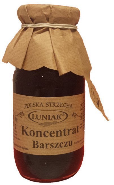 BARSZCZ CZERWONY KONCENTRAT 250 ml - LUNIAK LUNIAK (przetwory warzywne, owocowe)
