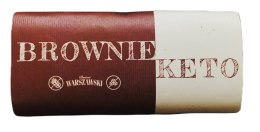 BATON BROWNIE KETO BEZ DODATKU CUKRÓW BEZGLUTENOWY 50 g - WARSZAWSKI WARSZAWSKI (batony, ciastka, kremy)