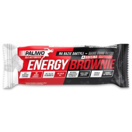 BATON ENERGY BROWNIE + KOFEINA 50 g - PALIWO DLA AKTYWNYCH PALIWO DLA AKTYWNYCH (batony, kremy orzechowe)
