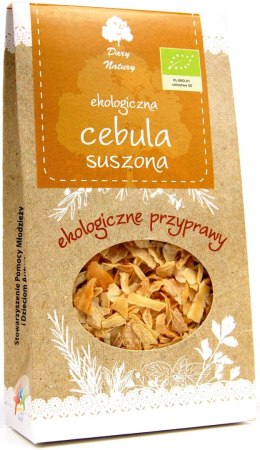 CEBULA SUSZONA BIO 40 g - DARY NATURY DARY NATURY - przyprawy i zioła