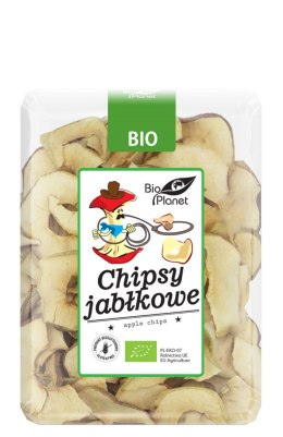 CHIPSY JABŁKOWE BEZGLUTENOWE BIO 100 g - BIO PLANET BIO PLANET - seria PRZEKĄSKI