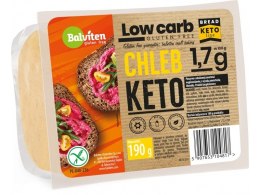 CHLEB KROJONY KETO O OBNIŻONEJ ILOŚCI WĘGLOWODANÓW BEZGLUTENOWY 190 g - BALVITEN BALVITEN (chleby, mieszanki do wypieku)