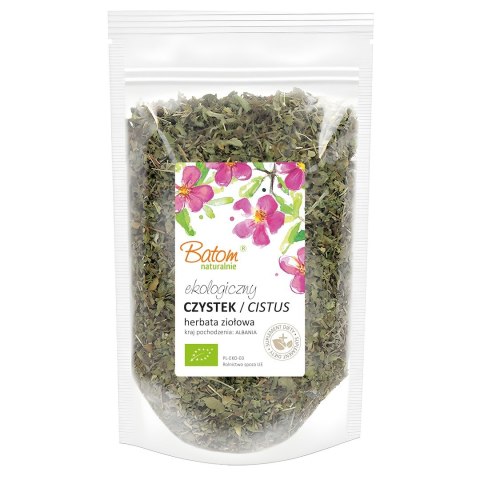 CZYSTEK (HERBATKA ZIOŁOWA) BIO 150 g - BATOM BATOM (oleje, soki, sole kąpielowe)