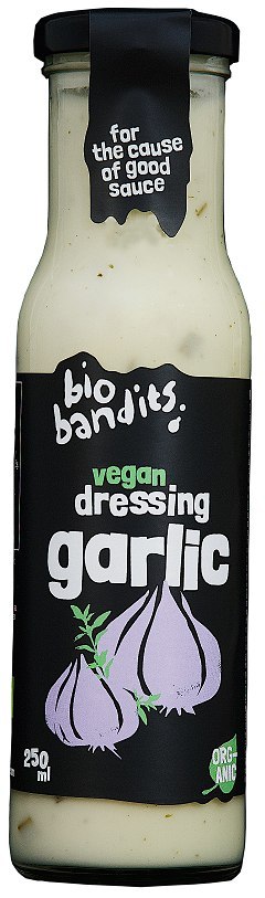 DRESSING CZOSNKOWY BIO 250 ml - BIO BANDITS BIO BANDITS (dressingi, sosy, majonezy)