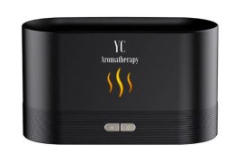 DYFUZOR ULTRADŹWIĘKOWY DO OLEJKÓW ETERYCZNYCH FLAME CZARNY - YOUR CANDLE YOUR CANDLE (świece, olejki eteryczne)