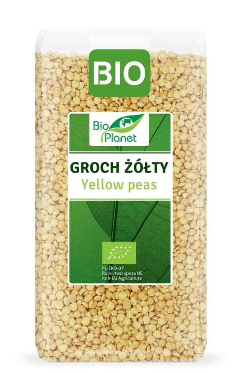GROCH ŻÓŁTY BIO 500 g - BIO PLANET BIO PLANET - seria ZIELONA (strączkowe)