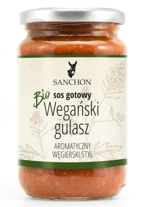 GULASZ WEGAŃSKI BEZGLUTENOWY BIO 330 ml - SANCHON SANCHON (sosy, przyprawy w płynie)