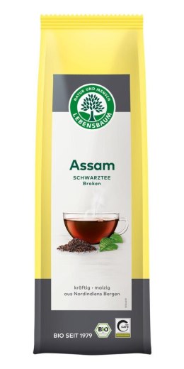 HERBATA CZARNA LIŚCIASTA ASSAM BIO 100 g - LEBENSBAUM LEBENSBAUM (przyprawy, herbaty, kawy)