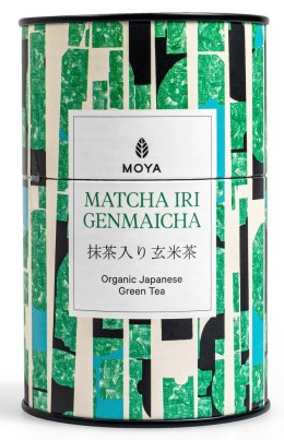 HERBATA ZIELONA MATCHA IRI GENMAICHA JAPOŃSKA BIO 60 g - MOYA MATCHA MOYA MATCHA (herbaty zielone, matcha)