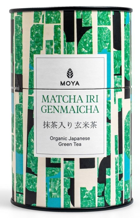 HERBATA ZIELONA MATCHA IRI GENMAICHA JAPOŃSKA BIO 60 g - MOYA MATCHA MOYA MATCHA (herbaty zielone, matcha)