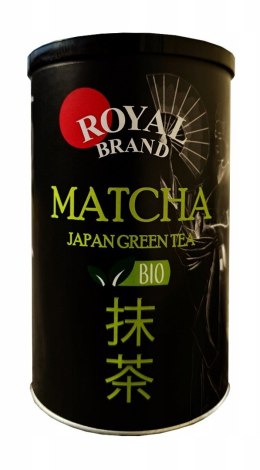 HERBATA ZIELONA MATCHA JAPOŃSKA BIO 100 g - ROYAL BRAND ROYAL BRAND (aromaty, ekstrakty, herbaty)