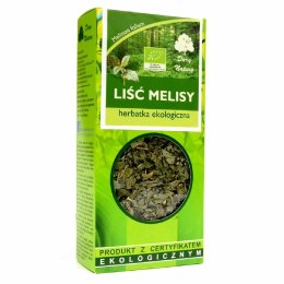 HERBATKA LIŚĆ MELISY BIO 25 g - DARY NATURY DARY NATURY - herbatki