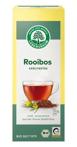 HERBATKA ROOIBOS BIO (20 x 1,5 g) 30 g - LEBENSBAUM LEBENSBAUM (przyprawy, herbaty, kawy)