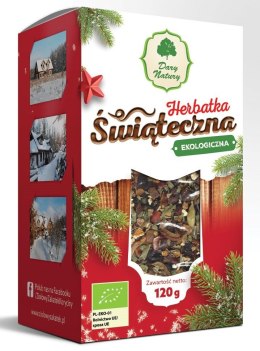 HERBATKA ŚWIĄTECZNA BIO 120 g - DARY NATURY (PRODUKT SEZONOWY) DARY NATURY - herbatki