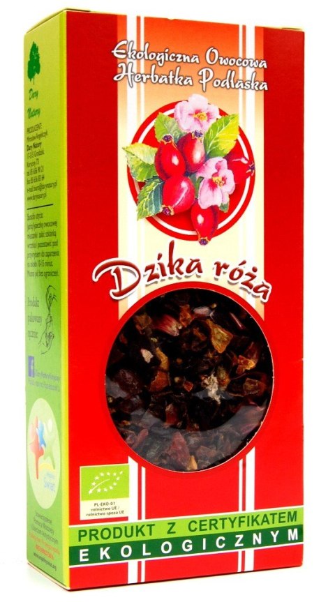 HERBATKA Z DZIKIEJ RÓŻY BIO 100 g - DARY NATURY DARY NATURY - herbatki