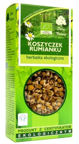 HERBATKA Z KOSZYCZKÓW RUMIANKU BIO 25 g - DARY NATURY DARY NATURY - herbatki
