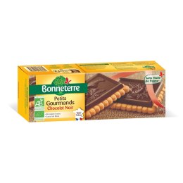 HERBATNIKI Z CZEKOLADĄ GORZKĄ BIO 150 g - BONNETERRE BONNETERRE (ciastka, herbatniki)