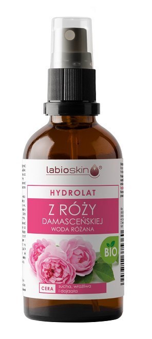 HYDROLAT Z RÓŻY DAMASCEŃSKIEJ ECO 100 ml - BIOOIL BIOOIL (oleje)