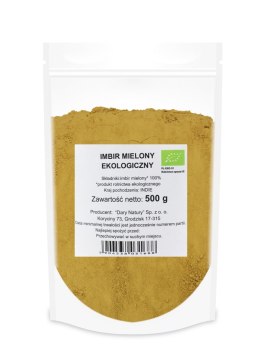 IMBIR MIELONY BIO 500 g - HORECA (DARY NATURY) HORECA BIO - pozostałe