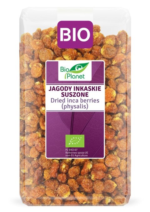 JAGODY INKASKIE SUSZONE BIO 1 kg - BIO PLANET BIO PLANET - seria FIOLETOWA (owoce suszone)