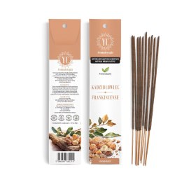 KADZIDEŁKA INDYJSKIE KADZIDŁOWIEC (10 szt.) 16 g - YOUR CANDLE YOUR CANDLE (świece, olejki eteryczne)