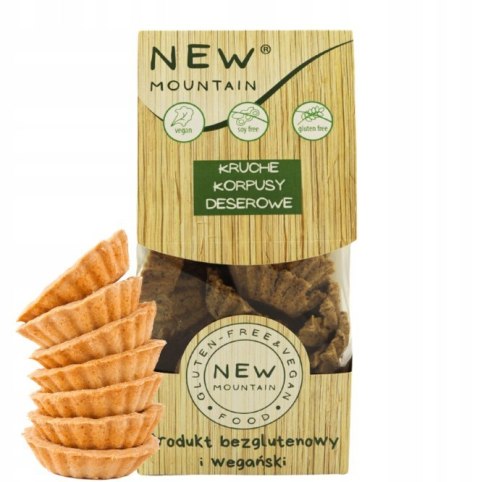 KORPUSY DESEROWE KRUCHE BEZGLUTENOWE 200 g - NEW MOUNTAIN NEW MOUNTAIN (bezglutenowe-ciastka,bezy,paluchy)
