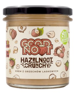 KREM Z ORZECHÓW LASKOWYCH CRUNCHY 300 g - GOOD NOOT GOOD NOOT (kremy orzechowe)