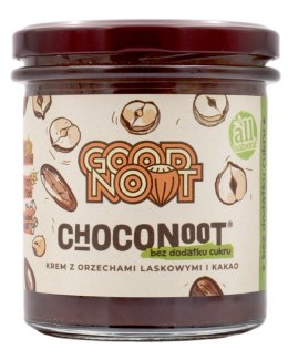 KREM Z ORZECHÓW LASKOWYCH I KAKAO BEZ DODATKU CUKRÓW 330 g - GOOD NOOT GOOD NOOT (kremy orzechowe)
