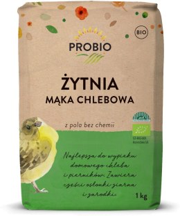 MĄKA ŻYTNIA CHLEBOWA TYP 720 BIO 1 kg - PROBIO PROBIO (mieszanki do wypieków, mąki)