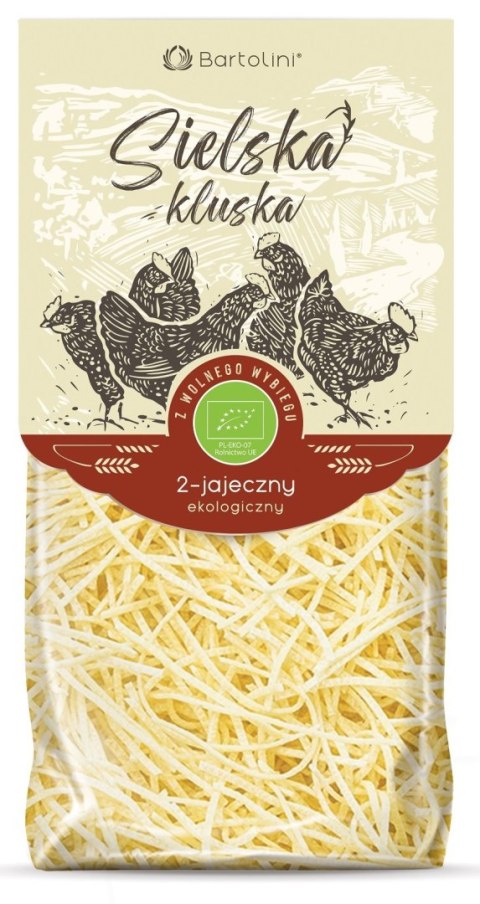 MAKARON (2-JAJECZNY) KRAJANKA CIENKA BIO 250 g - BARTOLINI (SIELSKA KLUSKA) BARTOLINI (makarony)