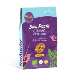 MAKARON (KONJAC) CAPELLINI BEZGLUTENOWY BIO 270 g (200 g) - SLIM SLIM (makarony konjac, tapioka)
