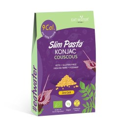 MAKARON (KONJAC) W KSZTAŁCIE KUSKUSU BEZGLUTENOWY BIO 270 g (200 g) - SLIM SLIM (makarony konjac, tapioka)