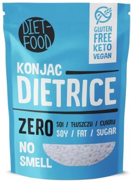 MAKARON (KONJAC) W KSZTAŁCIE RYŻU BEZGLUTENOWY 270 g (200 g) - DIET-FOOD DIET-FOOD