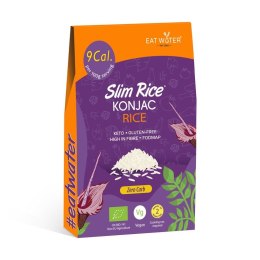 MAKARON (KONJAC) W KSZTAŁCIE RYŻU BEZGLUTENOWY BIO 270 g (200 g ) - SLIM SLIM (makarony konjac, tapioka)