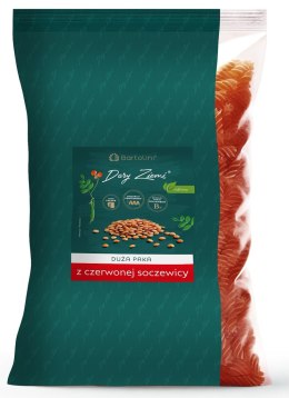 MAKARON PROTEINOWY (Z SOCZEWICY CZERWONEJ) ŚWIDERKI 1 kg - BARTOLINI BARTOLINI (makarony)
