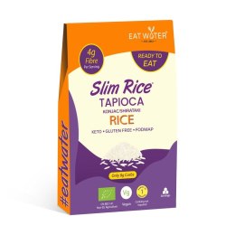 MAKARON (Z TAPIOKI I KONJAC) W KSZTAŁCIE RYŻU BEZGLUTENOWY BIO 200 g - SLIM SLIM (makarony konjac, tapioka)
