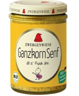 MUSZTARDA FRANCUSKA BEZGLUTENOWA BIO 160 ml - ZWERGENWIESE ZWERGENWIESE (pasty, musy, sosy)