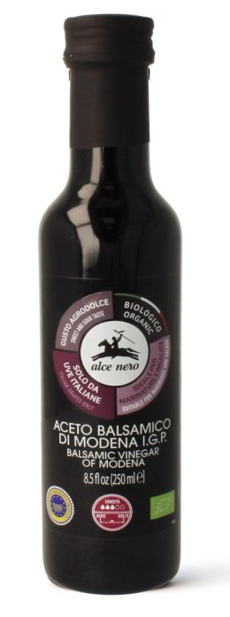 OCET BALSAMICZNY Z MODENY FILTROWANY BIO 250 ml - ALCE NERO ALCE NERO (włoskie produkty)