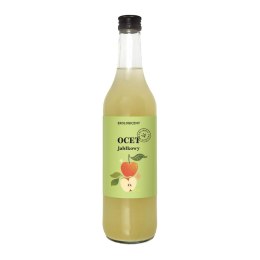 OCET JABŁKOWY 4 % NIEFILTROWANY BIO 500 ml - DELIKATNA DELIKATNA (kombucha, kimchi, zakwas)