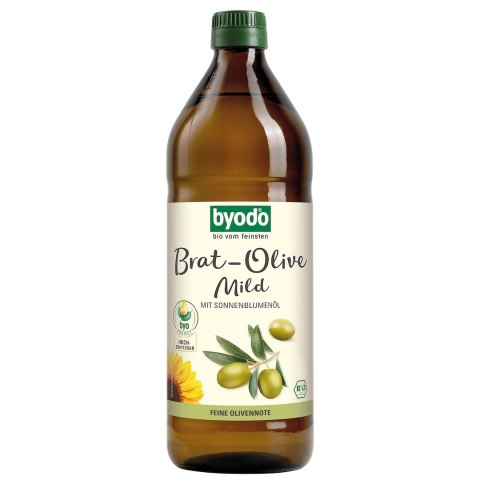 OLIWA Z OLIWEK Z OLEJEM SŁONECZNIKOWYM DO GOTOWANIA I SMAŻENIA BIO 750 ml - BYODO BYODO (sosy, majonezy, musztardy)