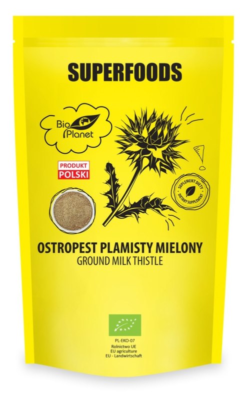 OSTROPEST PLAMISTY MIELONY BIO 200 g - BIO PLANET SUPERFOODS BIO PLANET - seria SUPERFOODS