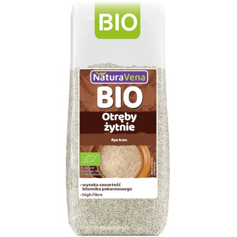 OTRĘBY ŻYTNIE BIO 200 g - NATURAVENA NATURAVENA