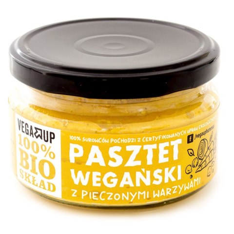 PASZTET WEGAŃSKI Z PIECZONYMI WARZYWAMI BIO 190 g - VEGA UP VEGA UP (pasztety i pasty vege)