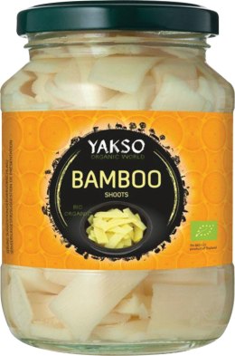 PĘDY BAMBUSA PLASTRY W ZALEWIE BIO 340 g (175 g) - YAKSO YAKSO (sosy sojowe, prażynki)